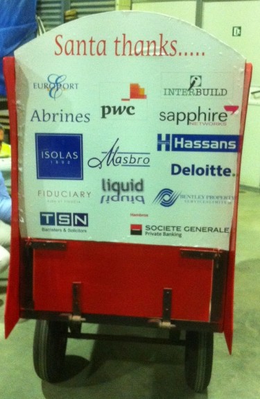 These are our sponsors for the 2011 Santa Pull.   A million thanks to them all as always.